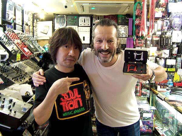DJ HARVEY with TARUYA Stylus made in JAPAN