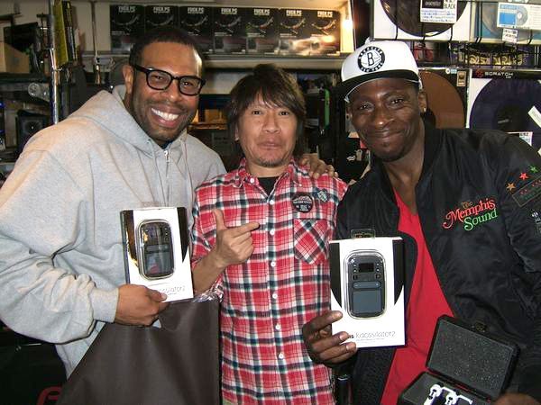 PETE ROCK @Shibuya with TARUYA Stylus made in JAPAN