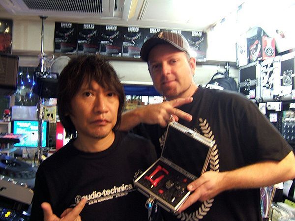 DJ SHADOW @Tokyo with TARUYA cartridge Made in JAPAN