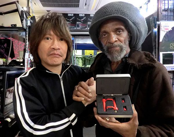 JAH SHAKA @Disc Jam Tokyo with TARUYA cartridge Made in JAPAN