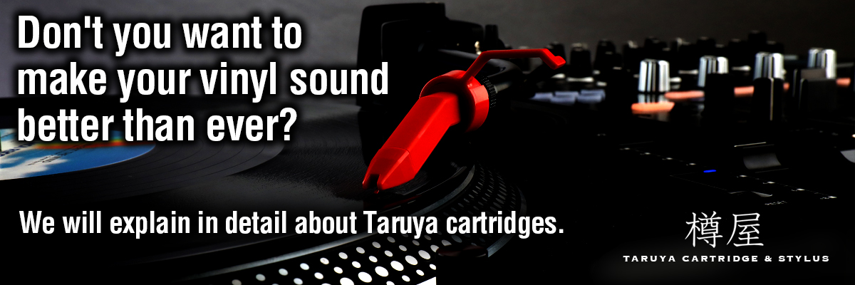 TARUYA Cartridge with Needle for DJs and Music Lovers. Listen 