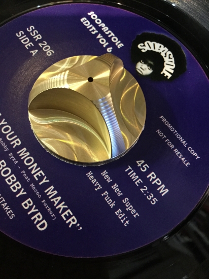 31128  7" Record Adapter Insert 45 Vinyl Rock Music DJ Gift 2.25" Fridge Magnet